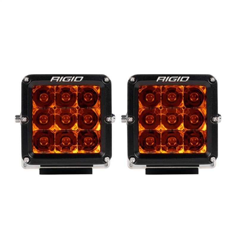 Rigid Industries D-XL Pro Spot Lens - Amber (Pair)-thumbmail-1