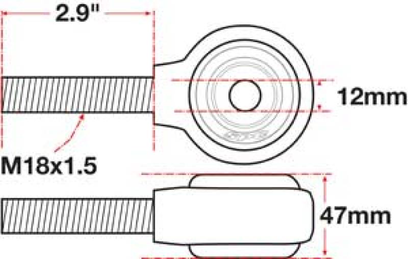 SPC Performance XAXIS Rod End Ball Joint-thumbmail-2