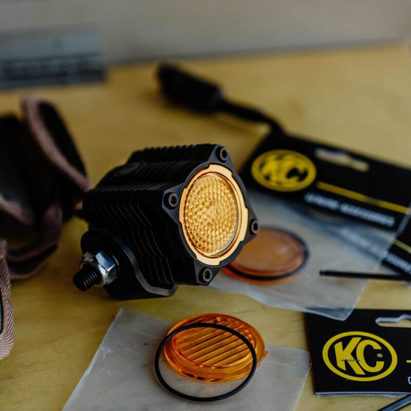 KC HiLiTES FLEX ERA 1 Performance Yellow Flood Beam Lens-thumbmail-3