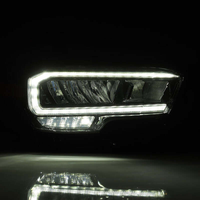 AlphaRex 16-23 Toyota Tacoma LUXX-Series LED Crystal Headlights - Alpha-Black-thumbmail-7
