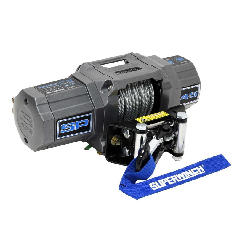 Superwinch 4500 LBS 12V DC 15/64in x 40ft Steel Rope Roller Fairlead SP 45 Winch-thumbmail-10