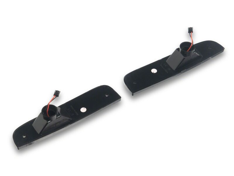 Raxiom 97-01 Jeep Cherokee XJ LED Side Marker Lights- Smoked Lens- Amber LED-thumbmail-2
