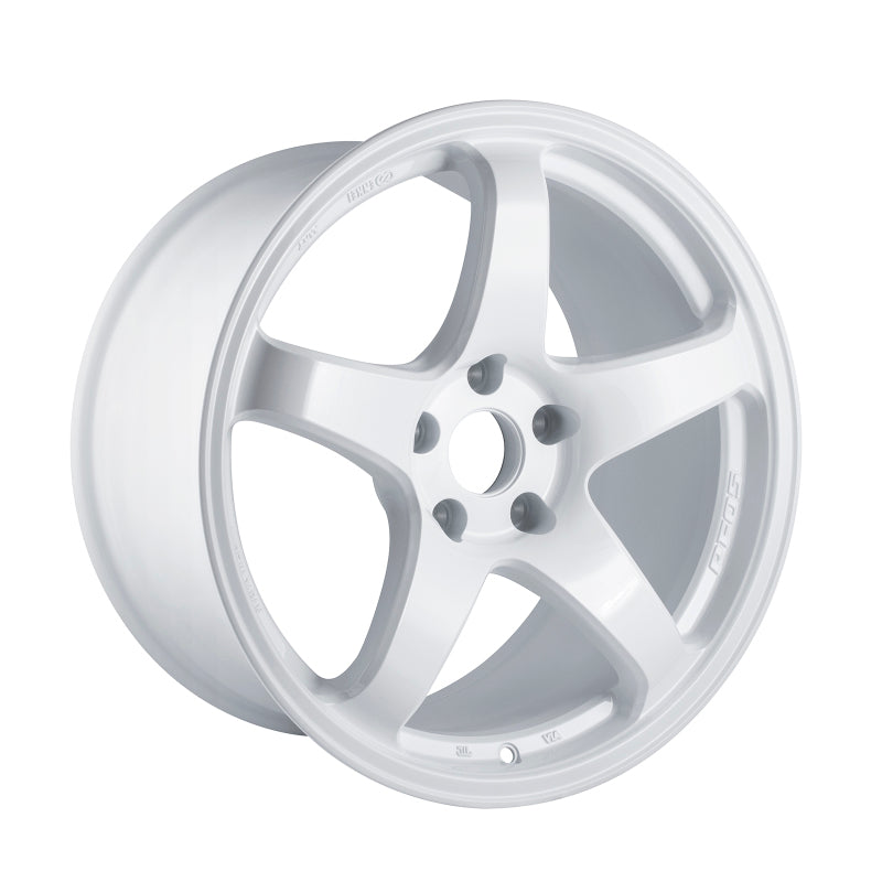 Enkei PF05 17x9 5x100 40mm Offset 75mm Bore White Pearl Wheel-thumbmail-1