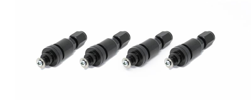 Torque Solution Billet TPMS Valve Stem Kit (Black) 2008+ Subaru Legacy Impreza WRX / STi-thumbmail-1