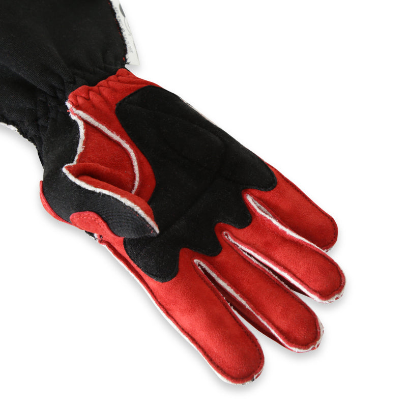 RaceQuip SFI-5 Red/Black XL Outseam Angle Cut Glove-thumbmail-3