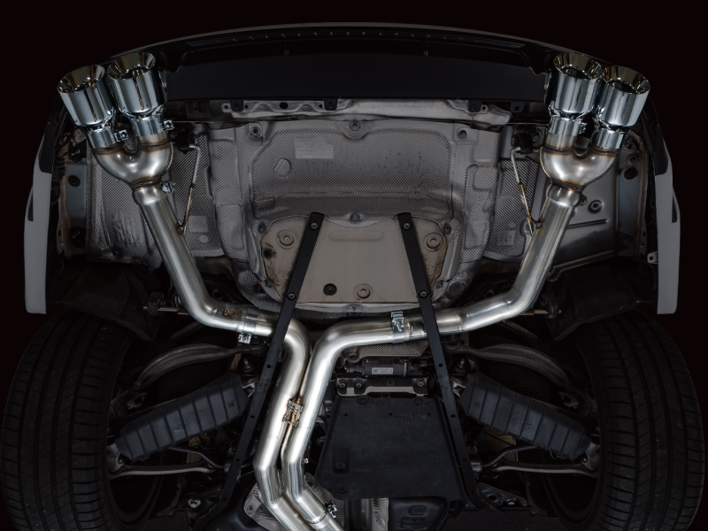 AWE Tuning 19-23 Audi C8 S6/S7 2.9T V6 AWD Track Edition Exhaust - Chrome Silver Tips-thumbmail-9