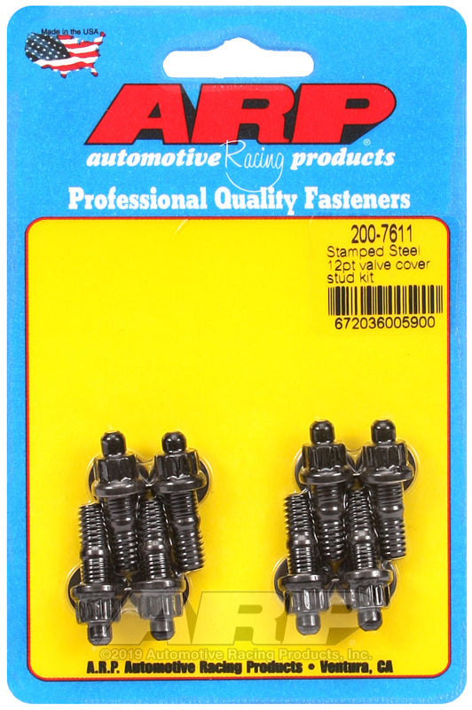 ARP Stamped Steel 12pt Valve Cover Stud Kit-thumbmail-1