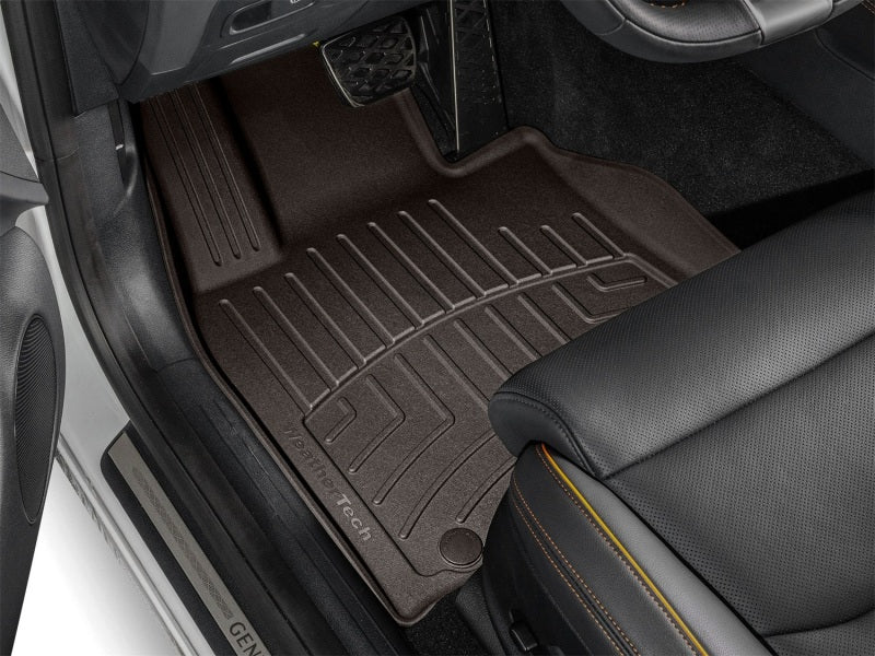 WeatherTech 2026 Genesis GV70 1st Row Front FloorLiner HP - Cocoa-thumbmail-12