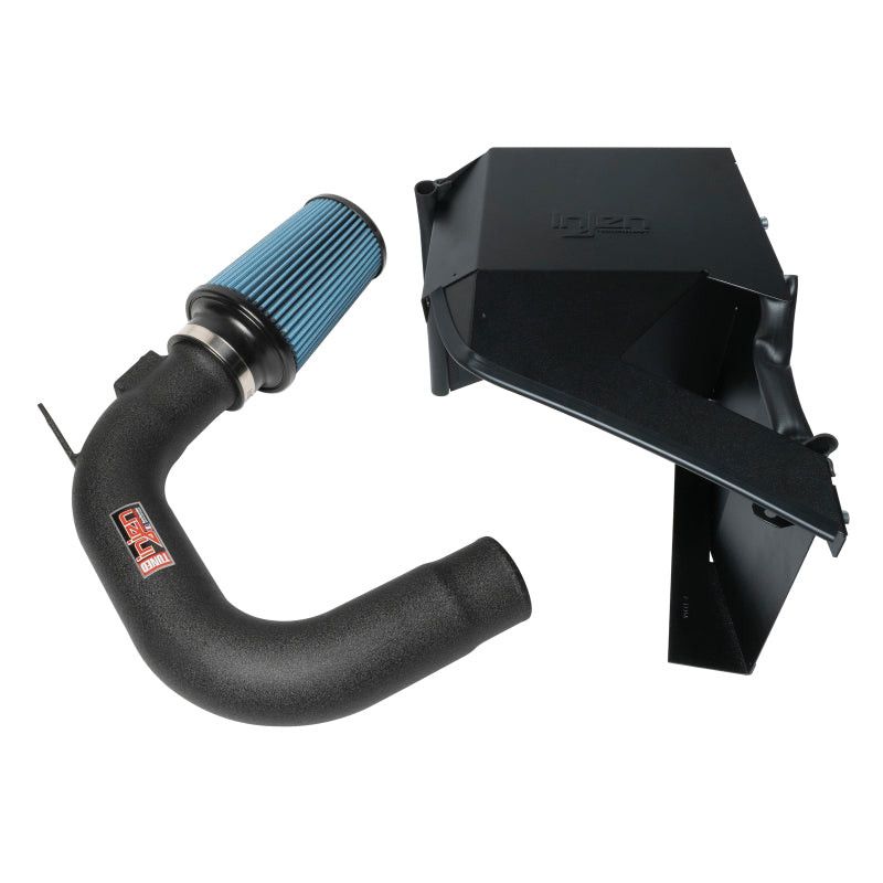 Injen 15-21 Subaru WRX 2.0L 4 Cyl. Wrinkle Black Cold Air Intake-thumbmail-4
