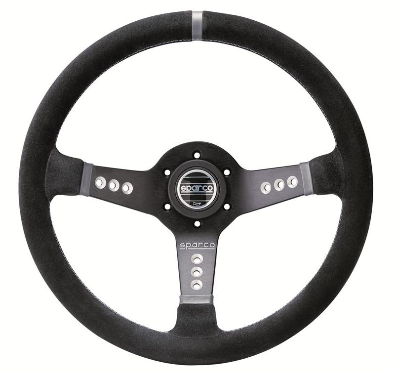 Sparco Strwhl L777 Suede Black-thumbmail-3