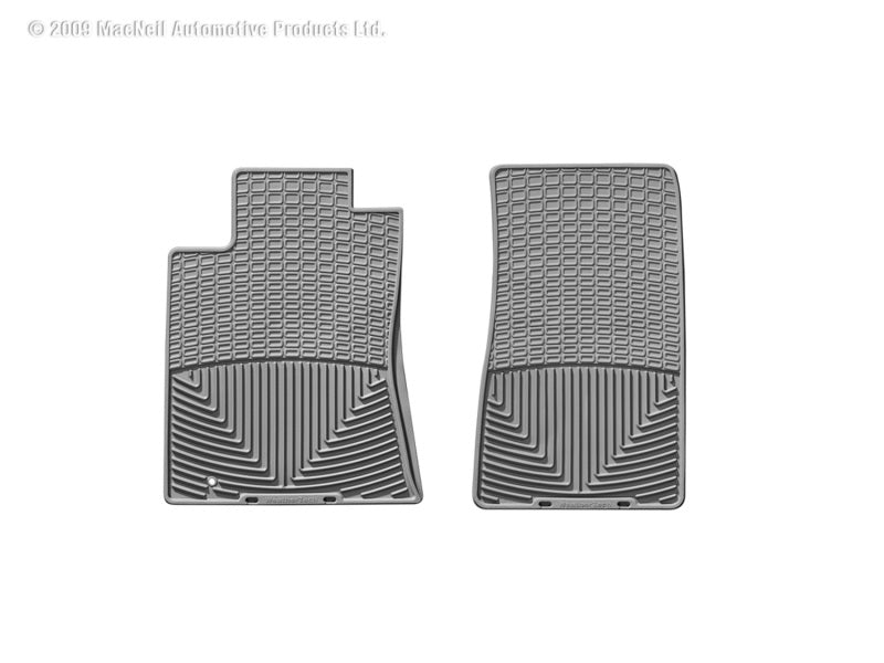 WeatherTech 08-10 Cadillac CTS Front Rubber Mats - Grey-thumbmail-2