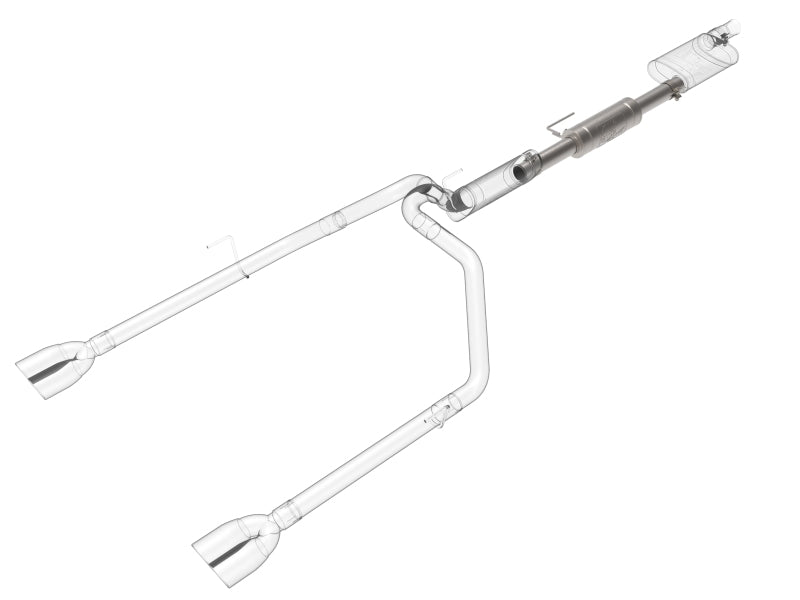 aFe Vulcan Series 3in T304 Stainless Steel Muffler Upgrade Pipe (Use w/ PN 49-48083-B/P)-thumbmail-5