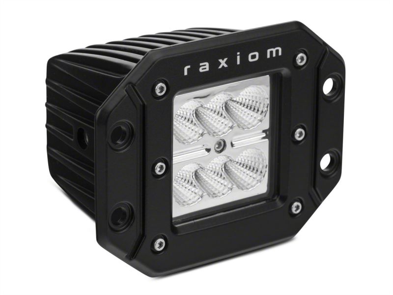 Raxiom 3-In Flush Mount 6-LED Off Road Light Flood Beam Universal (Some Adaptation May Be Required)-thumbmail-7