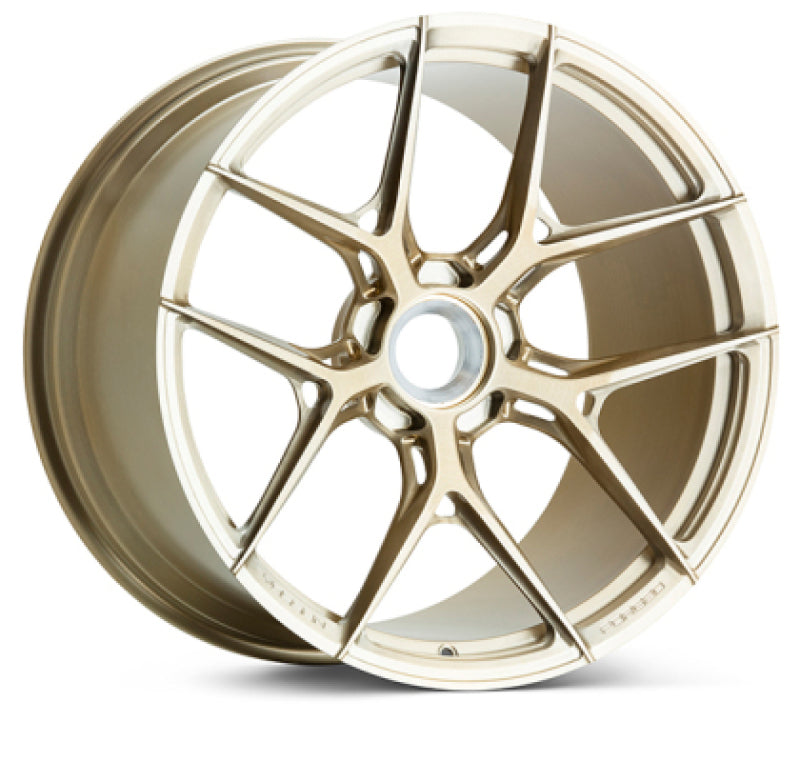 Vossen Forged S21-01 - 21x11.5 - ET54 - 5x130 - 71.6 - Brush Patina Gold - Carrera 992.1 4S/GTS Rear-thumbmail-1