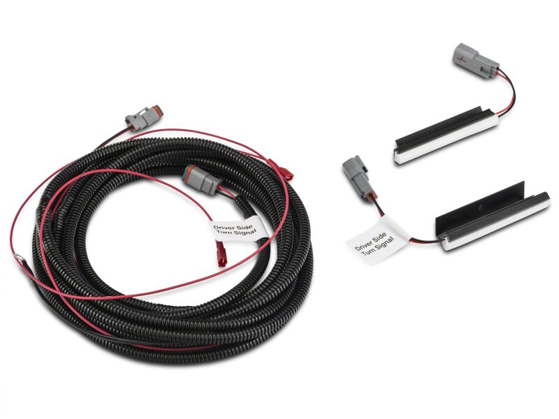 Raxiom 15-17 Ford Mustang GT Axial Series Hood Mount LED Turn Signal Kit- Red-thumbmail-6