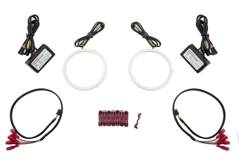 Diode Dynamics Halo Lights LED 50mm - Red (Pair)-thumbmail-4