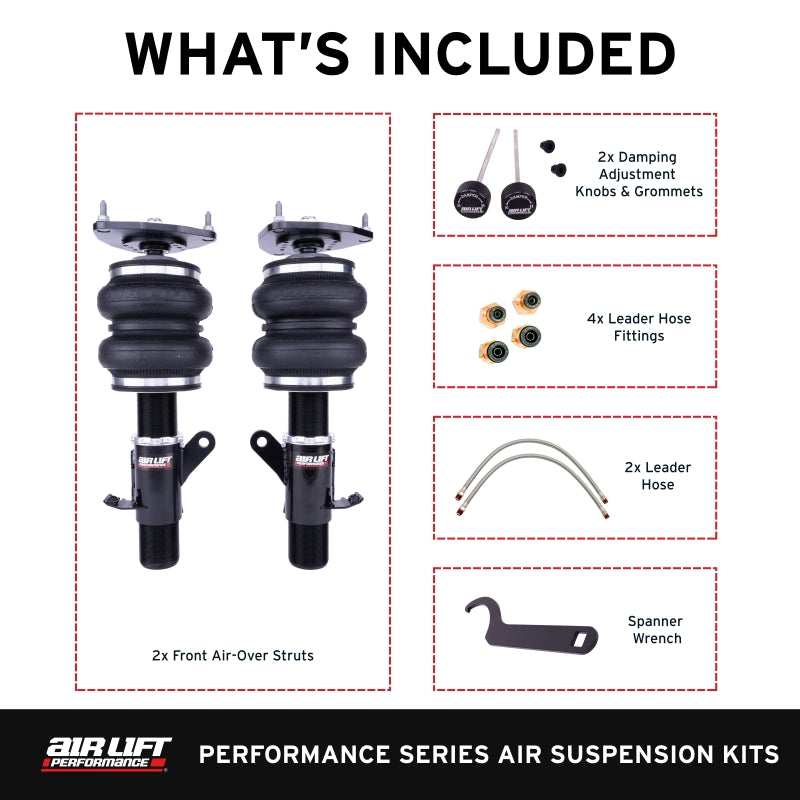 Air Lift Performance 12-25 Subaru BRZ / 12-20 Toyota GT86 Front Air Suspension Kit-thumbmail-4