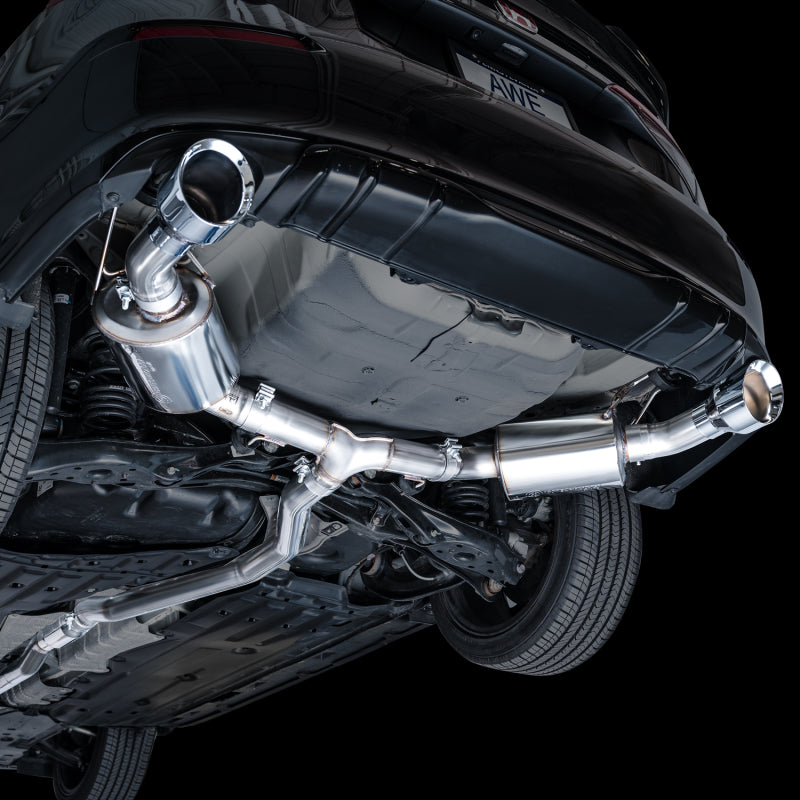 AWE Tuning 22+ Honda Civic Si/Acura Integra Touring Edition Catback Exhaust - Dual Chrome Silver Tip-thumbmail-7