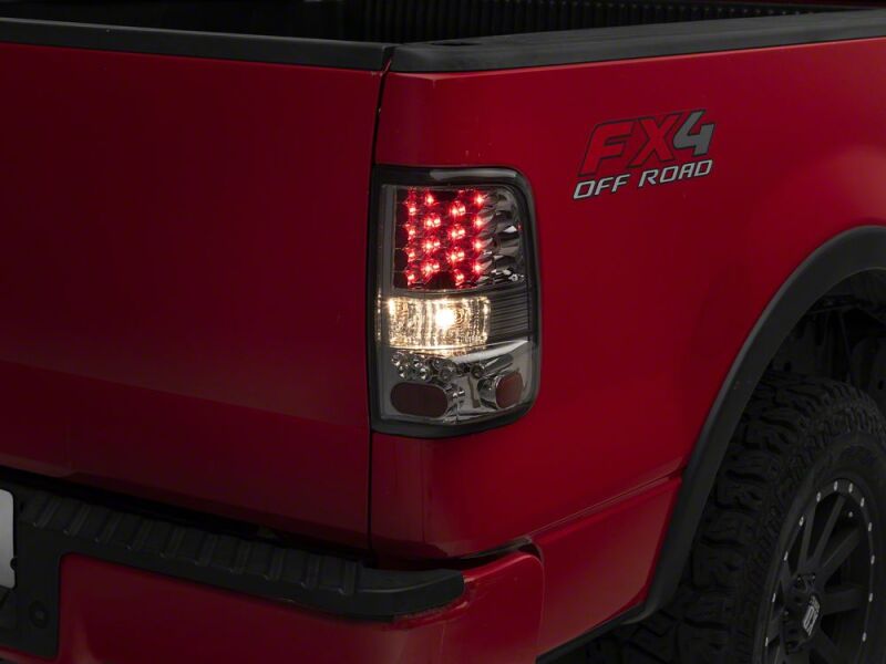 Raxiom 04-08 Ford F-150 Styleside LED Tail Lights- Chrome Housing- Smoked Lens-thumbmail-6