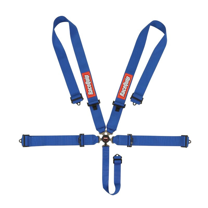 RaceQuip Blue SFI CAMLOCK 5pt PD Lap Seat Belt