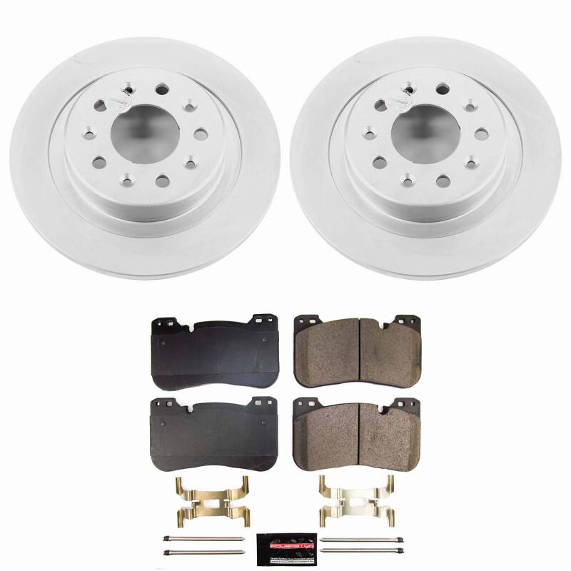 Power Stop 22-24 Chevrolet Equinox Rear Z23 Coated Brake Kit-thumbmail-1