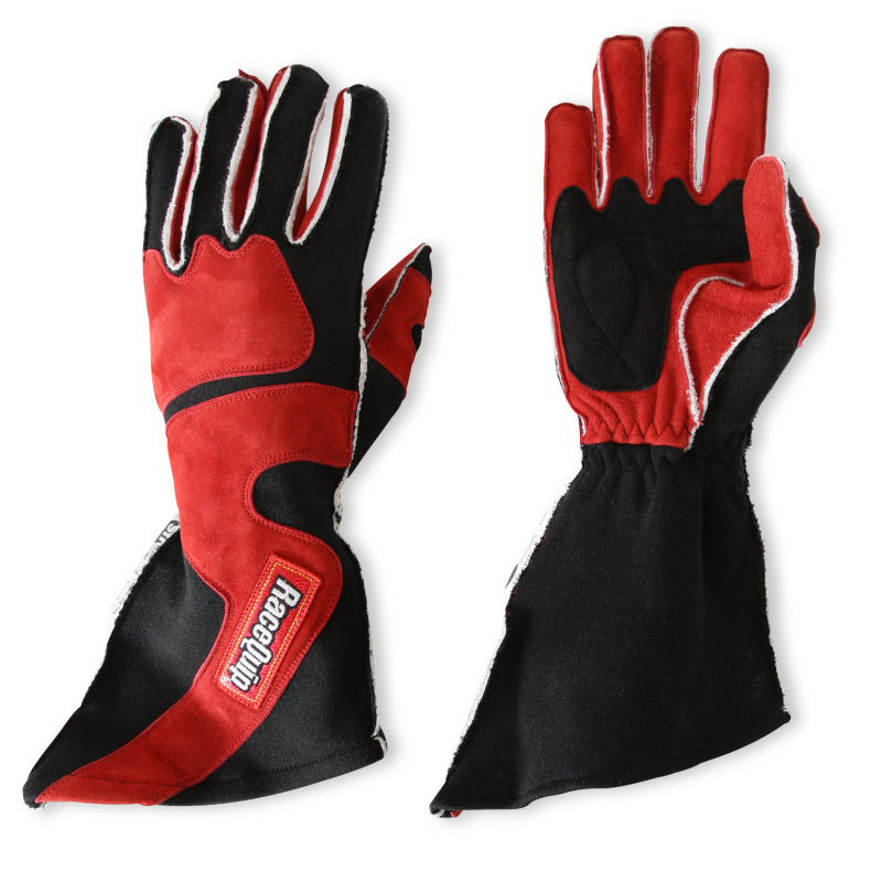 RaceQuip SFI-5 Red/Black XL Outseam Angle Cut Glove-thumbmail-6