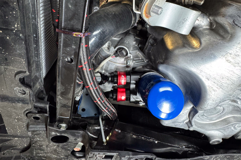 CSF 2023+ Honda Civic Type R FL5 High-Performance Dual Engine Oil Cooler Kit-thumbmail-6