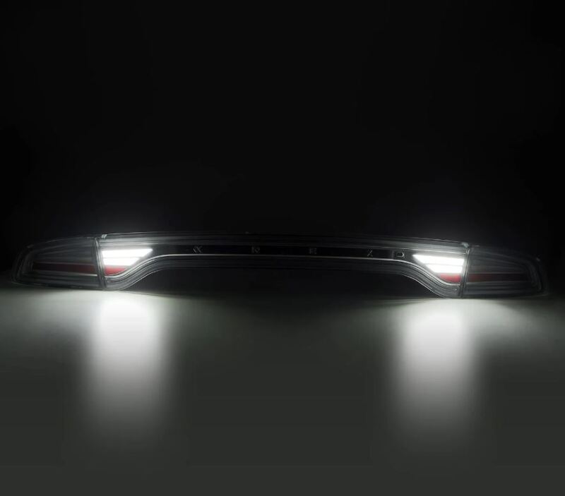 AlphaRex 15-23 Dodge Charger NOVA-Series Prismatic LED Tail Lights Smoke-thumbmail-7