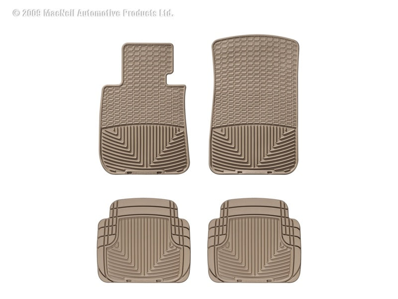 WT Rubber Mats - Rear - Tan-thumbmail-3