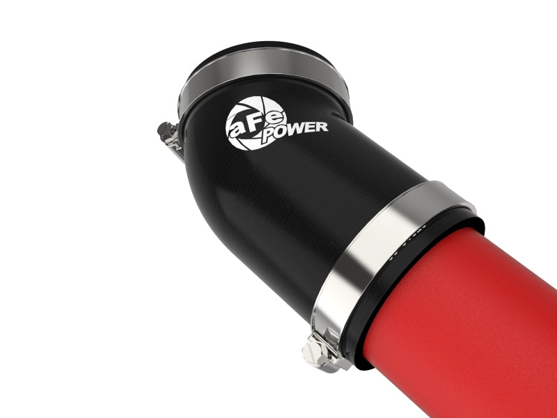 aFe 20-23 Ford Explorer ST V6 3.0L (tt) BladeRunner Aluminum Hot and Cold Charge Pipe Kit - Red-thumbmail-4
