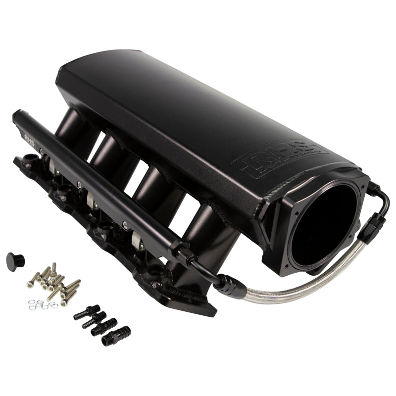 Fast Intake Manifold, Rhs Sheet Met Al, Ls Cathedral Port, Black W/ Fuel Rail Kit-thumbmail-3