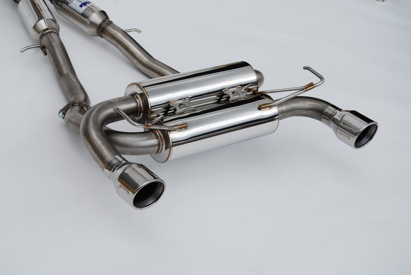 Invidia 2022+ Nissan Z 70mm Gemini Cat Back Exhaust - Rolled SS Tips-thumbmail-4
