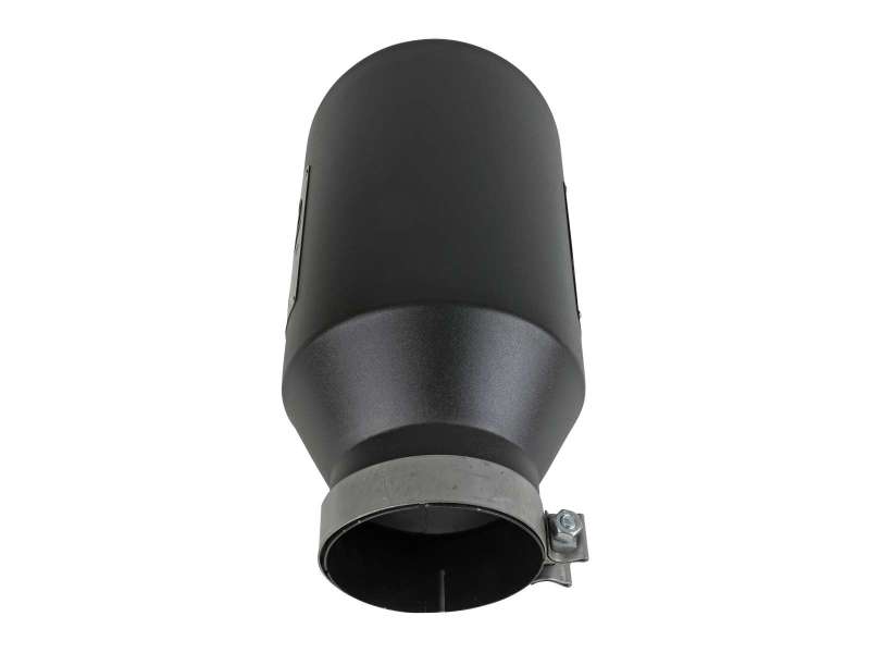 aFe Power Universal 5in Inlet 8in Outet MACH Force-XP Clamp-On Exhaust Tip - Black-thumbmail-4