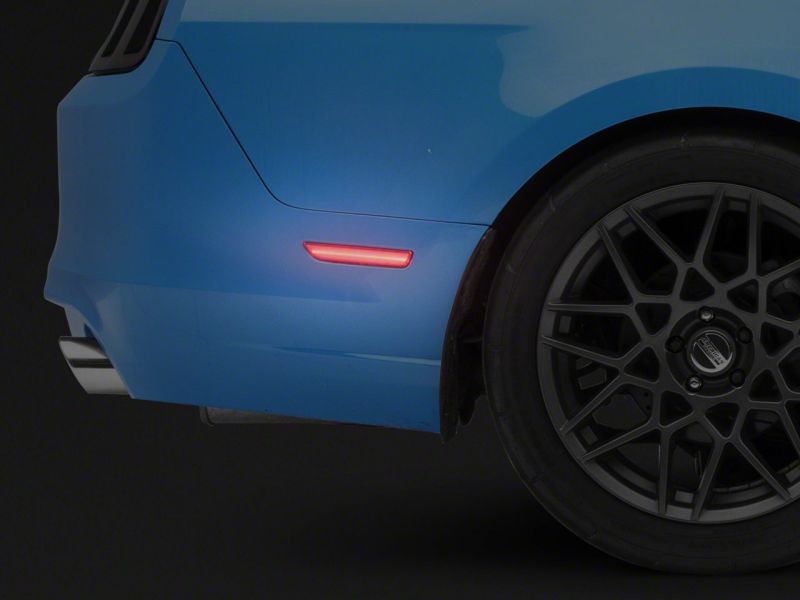 Raxiom10-14 Ford Mustang Axial Series LED Side and Quarter Marker Lights- Clear-thumbmail-11