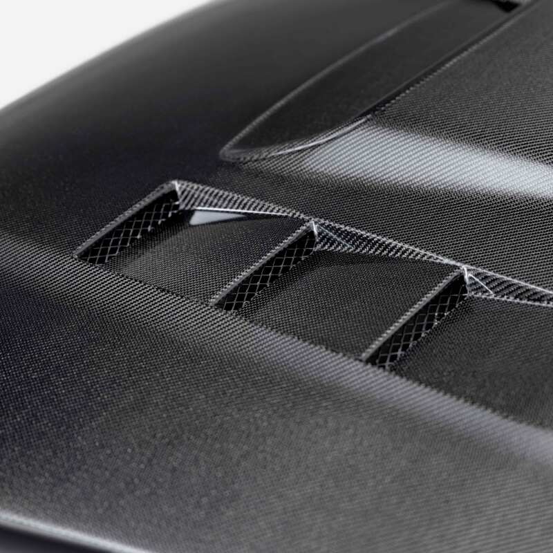 Seibon 05-11 Toyota Tacoma TS-Style Carbon Fiber Hood-thumbmail-5