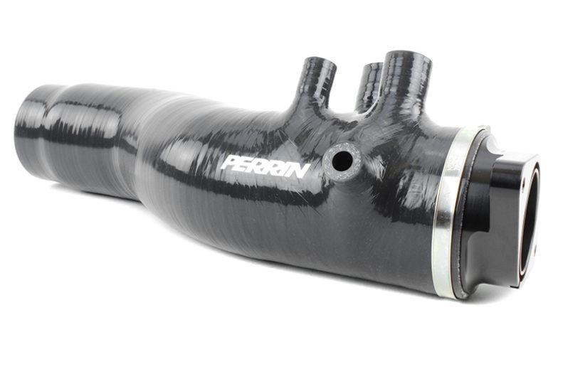 Perrin 2015+ Subaru WRX Black 3in Turbo Inlet Hose w/ Nozzle-thumbmail-8
