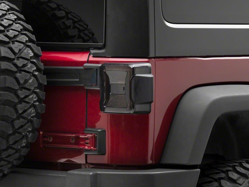 Raxiom 07-18 Jeep Wrangler JK LED Tail Lights- Red Housing- Smoked Lens-thumbmail-12
