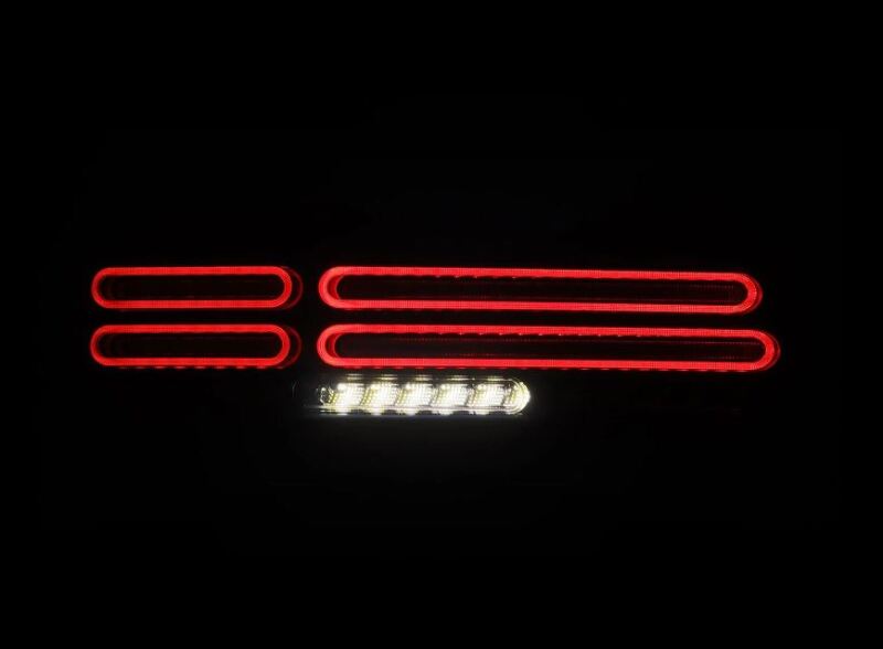AlphaRex 23-25 Nissan Z Nova-Series Quad-Loop Style Prismatic LED Tail Lights - Alpha Black-thumbmail-5