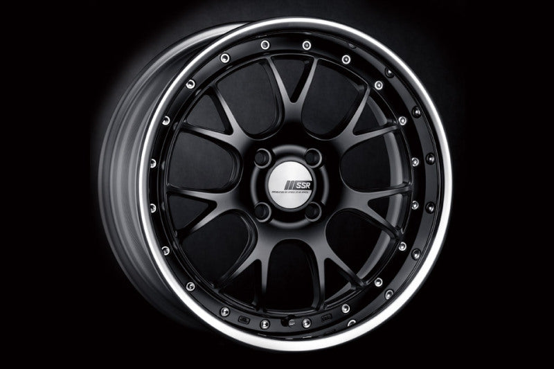 SSR Professor MS3R 17x10.5 4x100 ET+30 SL Flat Black *SPECIAL ORDER-NO RETURN/CANCELLATION*-thumbmail-1