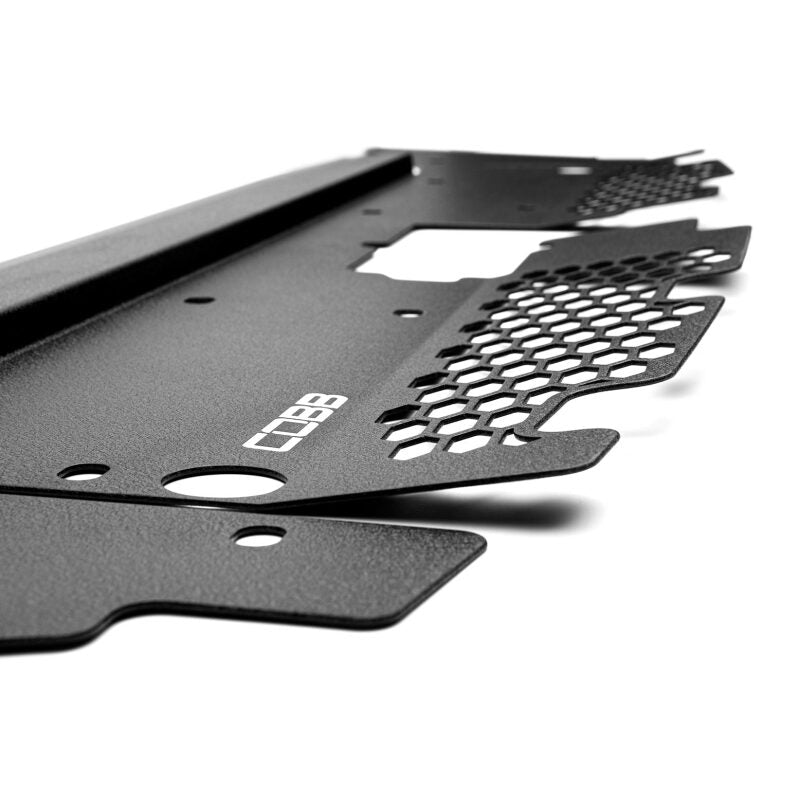 Cobb 21-22 Ford F-150 Eco Boost Radiator Shroud - Wrinkle Black-thumbmail-4