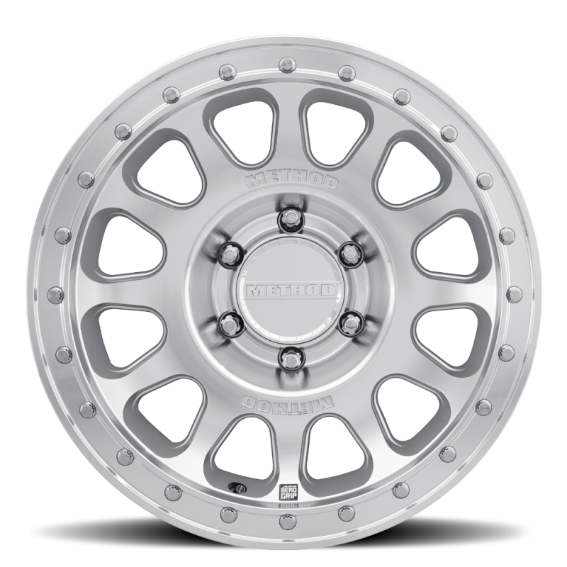 Method MR709 HD Bead Grip 18x9in / ET12 / 5x150 BP / 110.50mm Bore - Machined Clear Coat Wheel-thumbmail-1