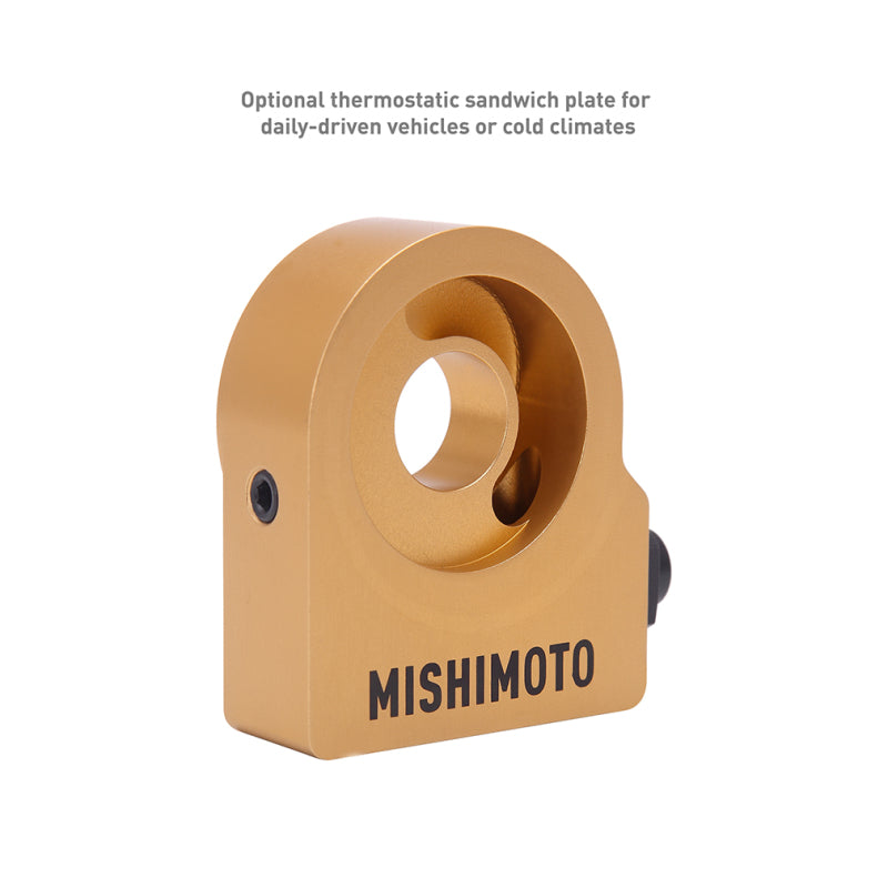 Mishimoto 22+ Subaru BRZ/Toyota GR86 Oil Cooler Kit Thermostatic - Silver-thumbmail-5