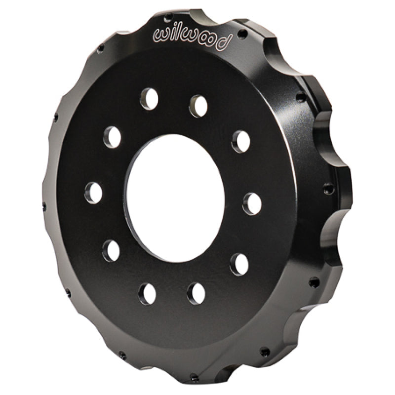 Wilwood Big Brake Hats .810in Offset 5 x 4.75 - 12 on 8.75in - Black-thumbmail-1