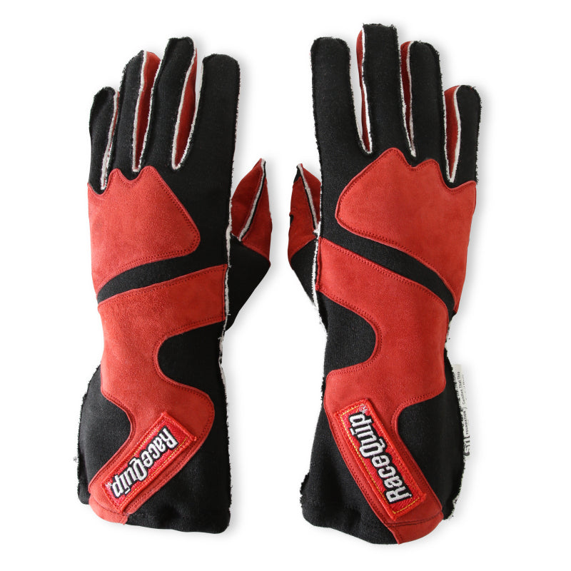 RaceQuip SFI-5 Red/Black XL Outseam w/ Closure Glove