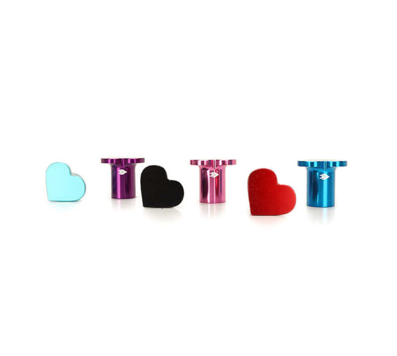 NRG Drift Button Heart Shape Honda - Purple-thumbmail-1