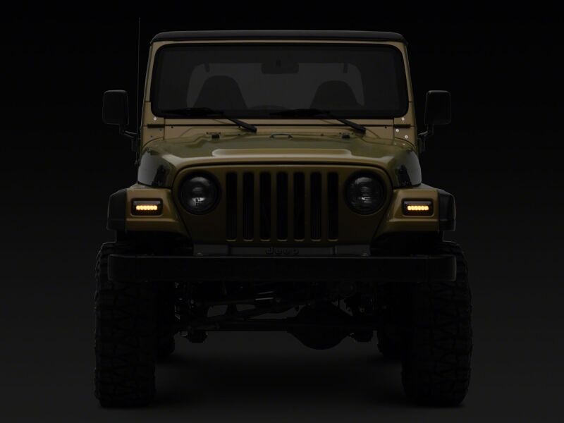 Raxiom 97-06 Jeep Wrangler TJ Axial Series LED Sequential Cornering Lights- Smoked-thumbmail-10