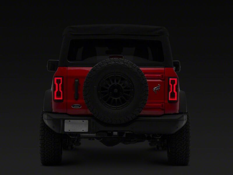 Raxiom 21-26 Ford Bronco Axial Series LED Tail Lights- Black Housing- Smoked Lens-thumbmail-8