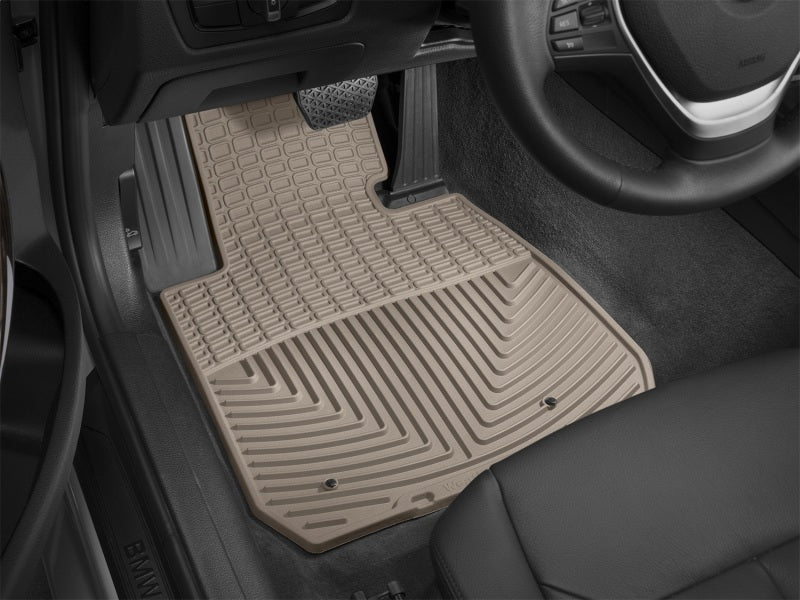 WeatherTech 12+ BMW 3-Series (F30) Front Rubber Mats - Tan-thumbmail-2