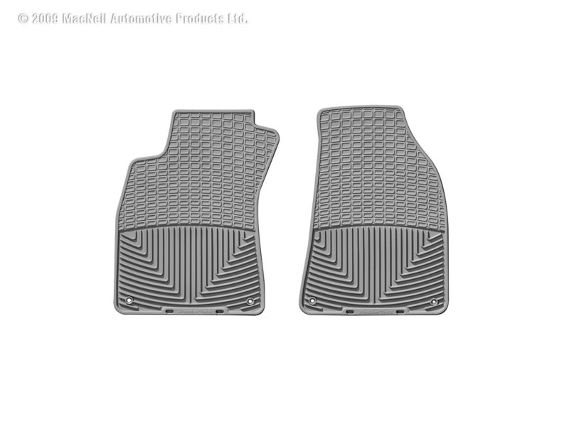 WeatherTech 95-04 Audi A6 Sedan Front Rubber Mats - Grey-thumbmail-2