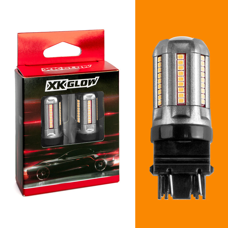 XK Glow 2pc Amber 3157 Auto Bulb-thumbmail-2